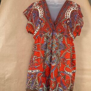 Summer Dress V-neck and Empire Waist